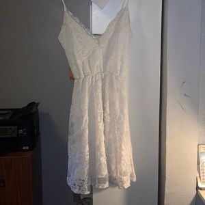 White Lace Dress